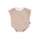 Oversized body rib almond (korte mouw)