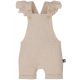 Ruffle tuinpakje short linnen sand