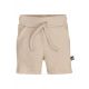 Short with pockets rib jersey beige