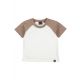 Twist sleeve t-shirt (taupe)