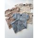 Cargo t-shirt beige