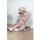 Oversized body rib almond (korte mouw)