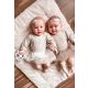 Tutu romper pointelle beige