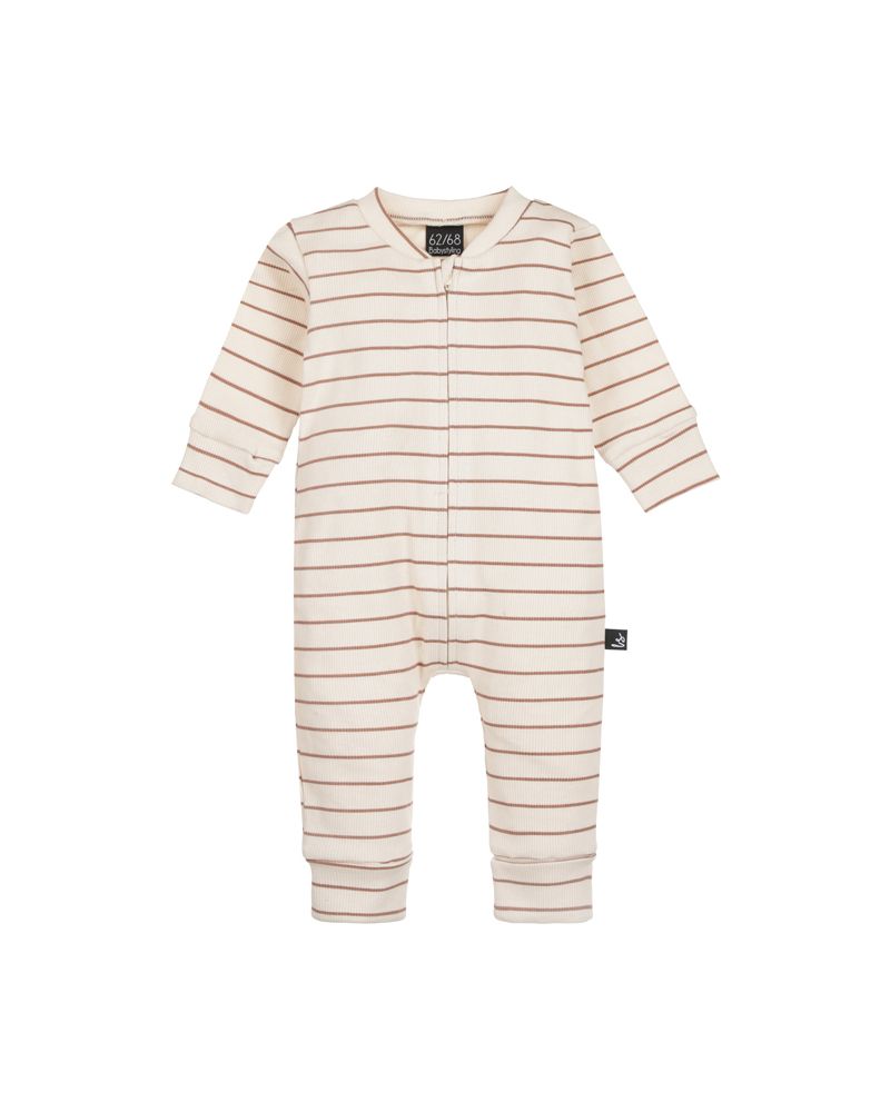 Boxpakje zipper stripes sand