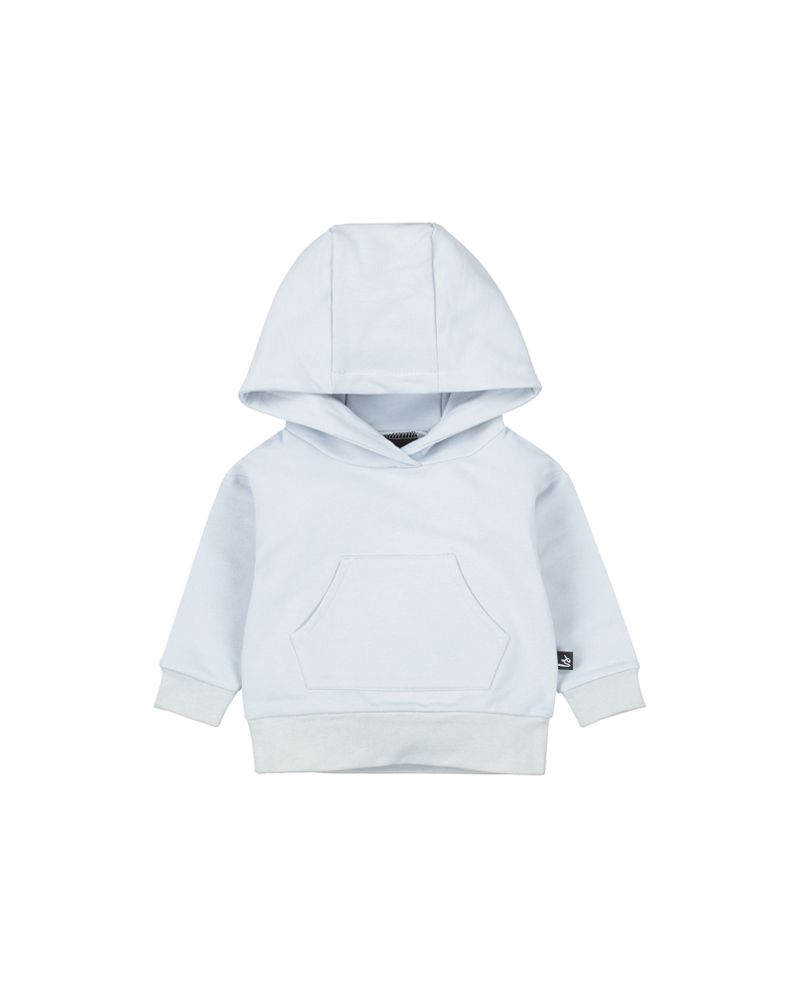Capuchon sweater soft blue