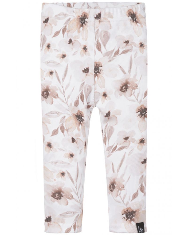 Legging elle cream rib
