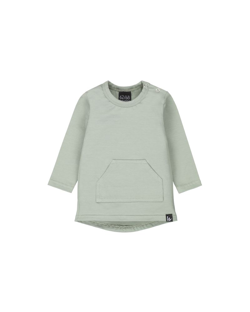 Pocket longsleeve dusty green