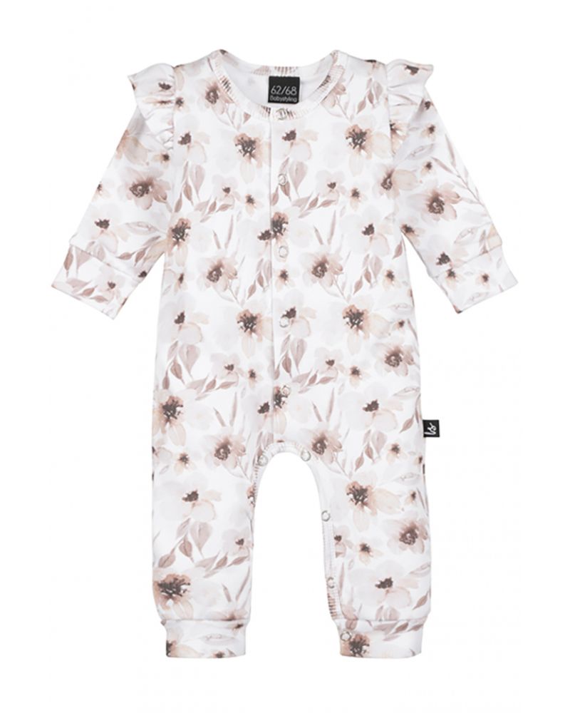 Ruffle boxpakje elle cream rib