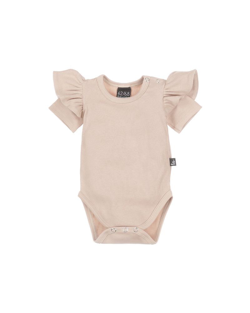 Classic Knit Romper Almond main image 1