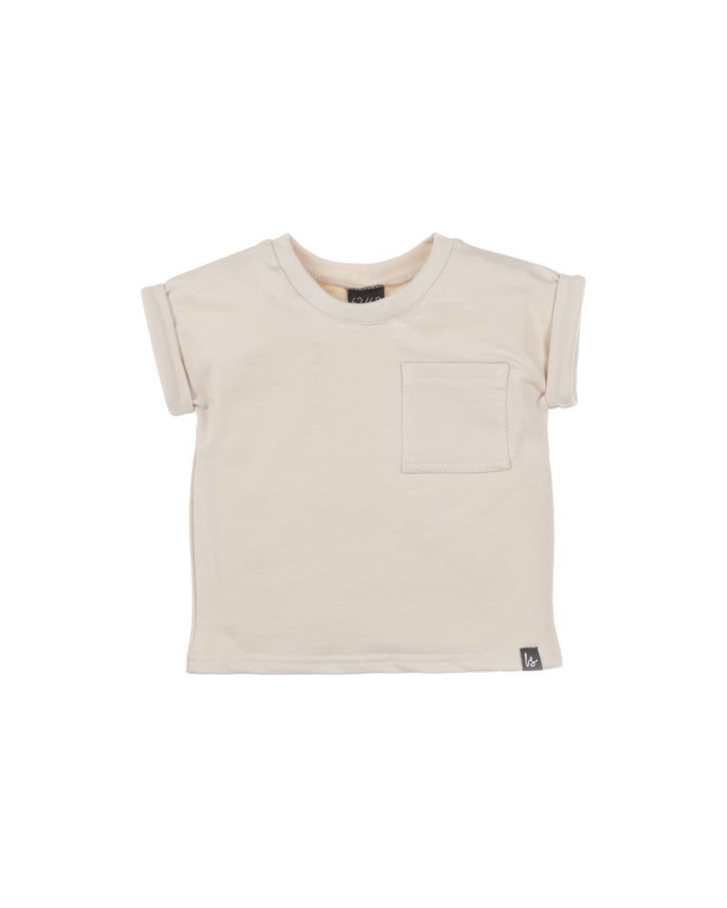 T-shirt pocket (sand)