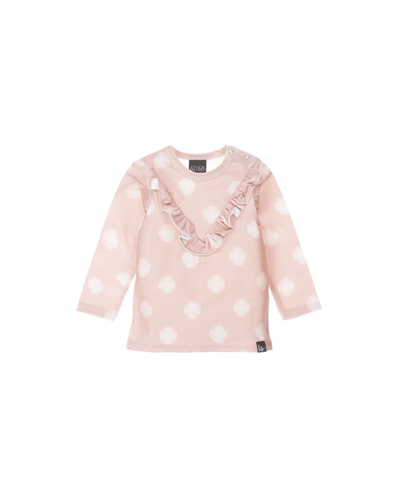 V-shape longsleeve magnolia (rose)