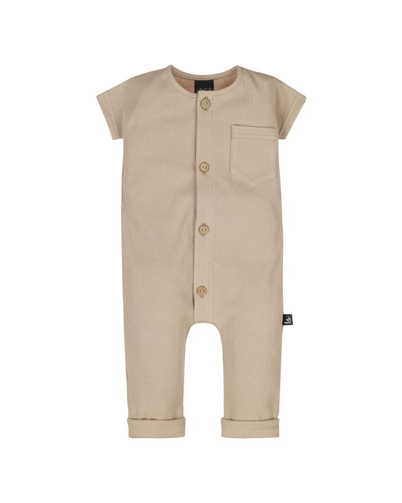 Zomer boxpakje rib beige