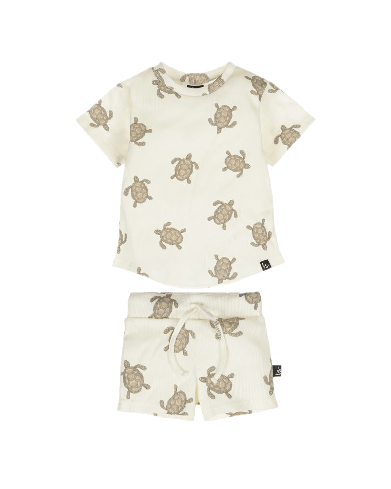Outfit rib jersey mini turtle